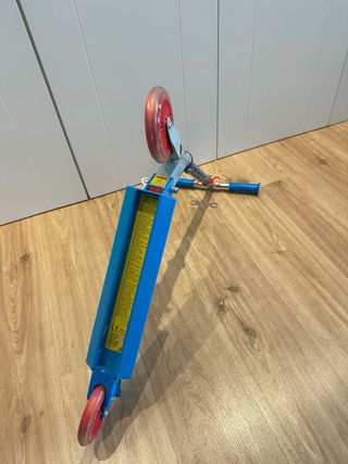 Patinete Plegable Spiderman Azul