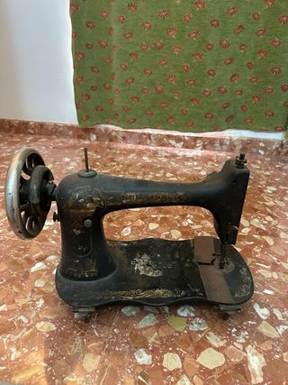 Máquina coser antigua Singer