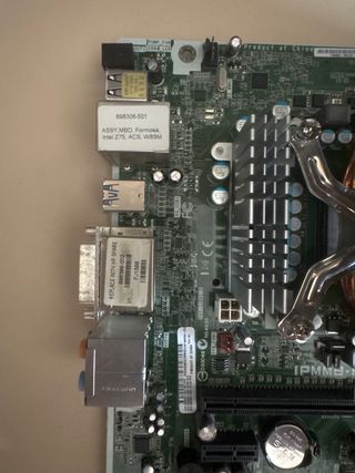 Placa base, procesador y RAM