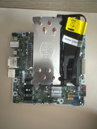Placa base, procesador y RAM