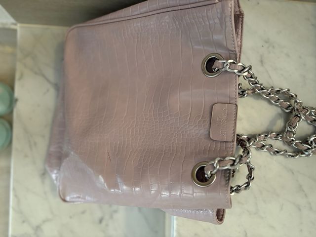 Borsa Camomilla rosa | Maxi bag con scomparti 