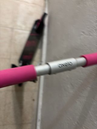 Patinete Oxeo niña rosa