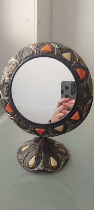 Espejo vintage multicolor