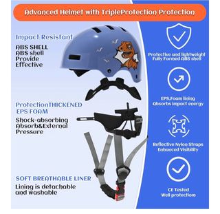 Casco bici bimbo regolabile