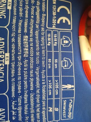 Chalecos salvavidas bebé - 2 uds