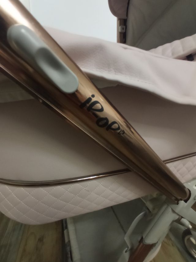 Carrito Bebecar rosa empolvado