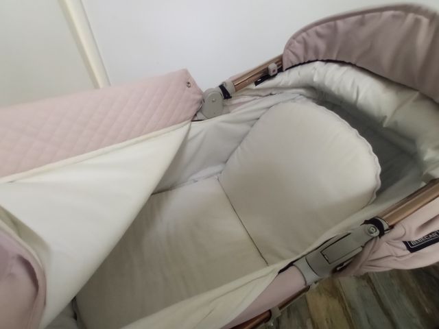 Carrito Bebecar rosa empolvado