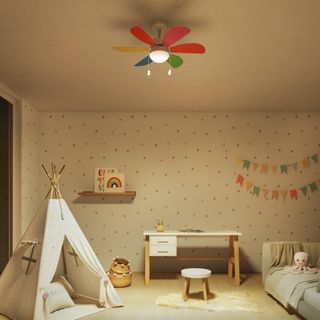 Ventilatore soffitto Maldives multicolor