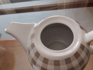 Tetera y taza - Gris beige