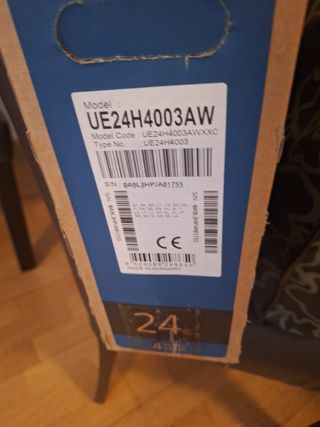 TV Samsung 4003 CL HD - NUEVA 24 pul