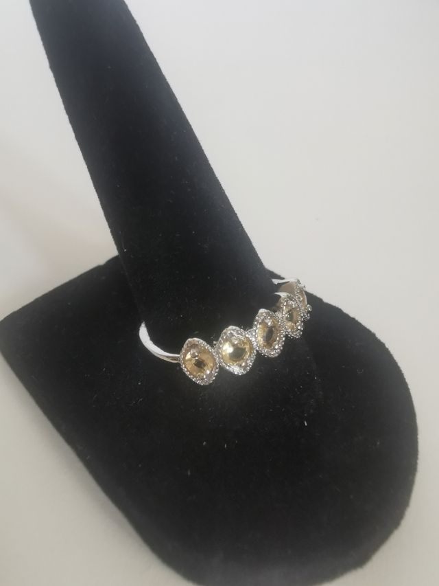 Anillo citrino | Atrae la abundancia!!ajustable.