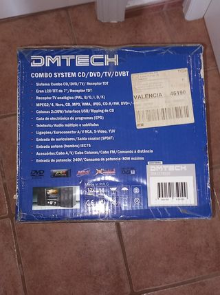 Minicadena DMTECH DM-DT8502