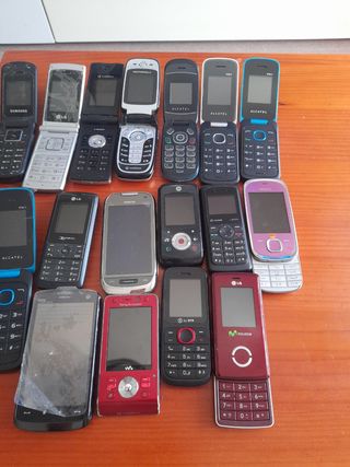 20 Teléfonos móviles antiguos
