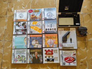 Nintendo DS con juegos