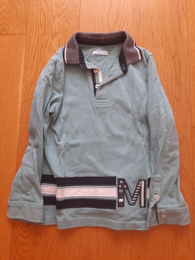 4 Polos Niño Mayoral - Talla 6