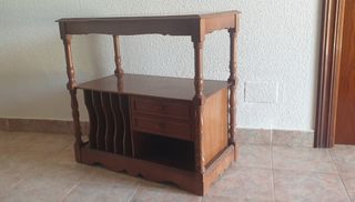 Mueble TV madera maciza