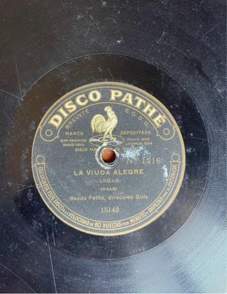 Disco gramofono
