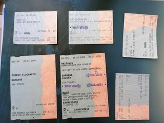 Billetes tren Suiza RailAway