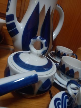Vajilla SARGADELOS azul y blanca