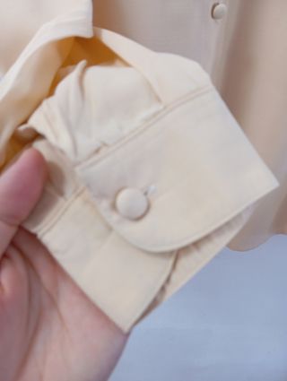 Camisa beige vintage M