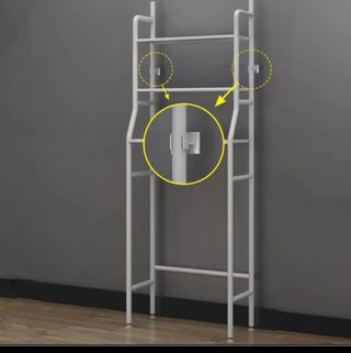 Scaffale Lavatrice Mobile sopra lavatrice bagno 