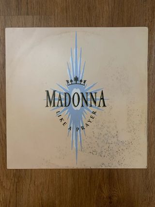 Vinilo Madonna - Like a Prayer 12” promo brasil