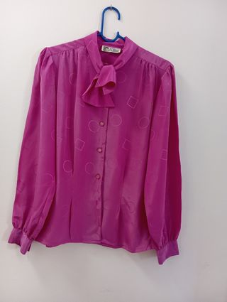 Blusa vintage La Blouse rosa