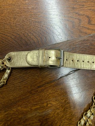 Marsupio vintage oro