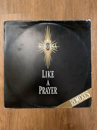 Vinilo Madonna -Like a Prayer Remixes promo Mejico