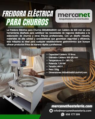 Freidora Churros 800x800x850H