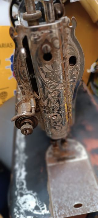 Máquina coser Singer antigua
