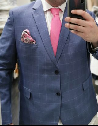 Traje Augusto Negrillo azul