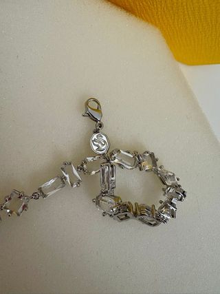 Pulsera Swarovski | Cristales blancos