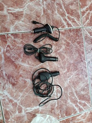 Cargador coche USB
