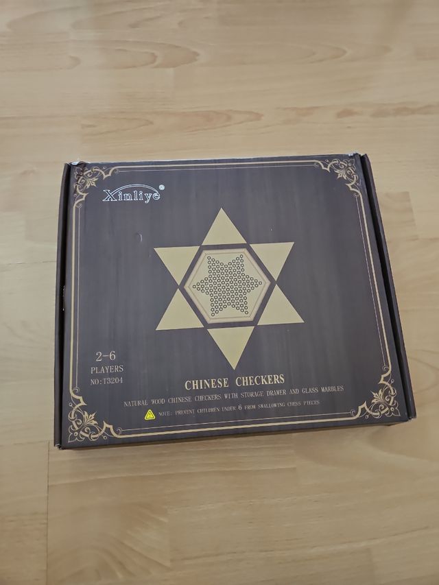 Damas chinas hexagonales