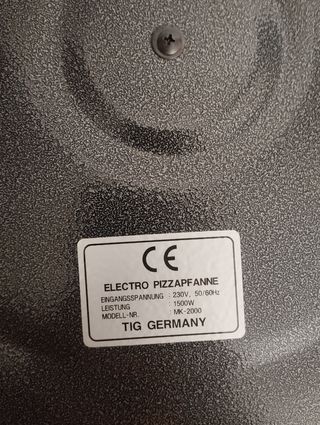 Sartén eléctrica multifunción Electro Pizzapfanne