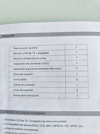 Pantallas tv para coche