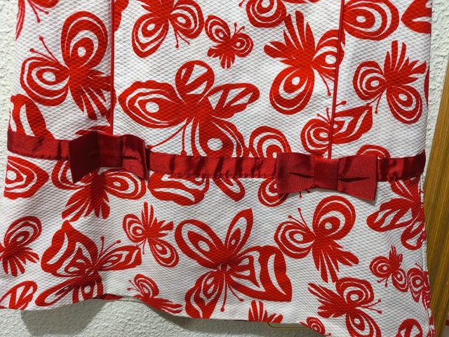 Vestido niña verano rojo