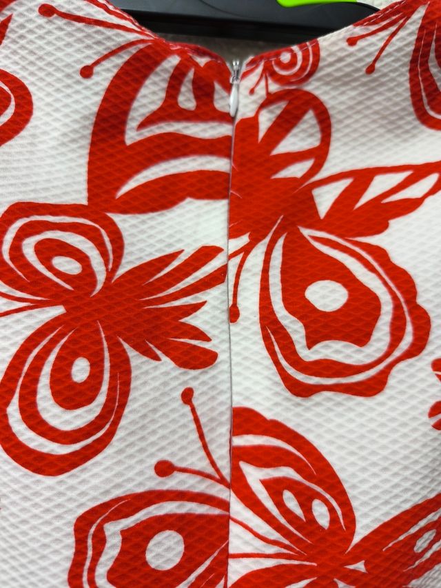 Vestido niña verano rojo