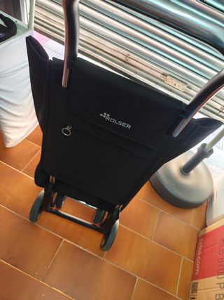 Carrito compra Rolser - Negro/Azul