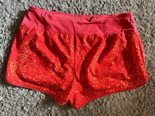 Shorts running Adidas mujer rojos M
