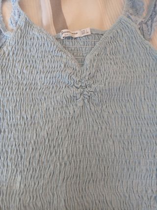 Top tirante azul claro - veraniego