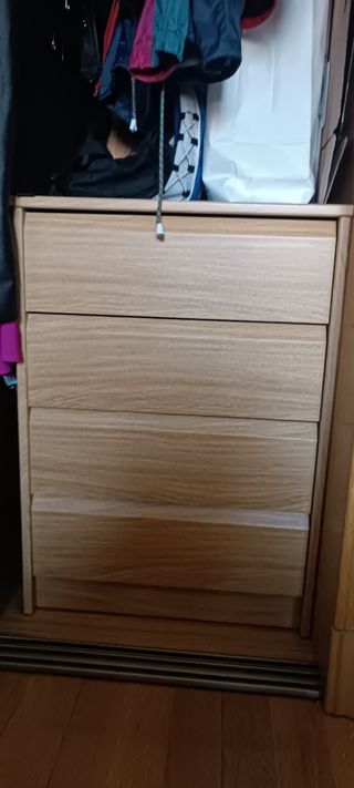 Cajonera madera 4 cajones