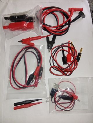 Juego puntas pruebas electrónicas