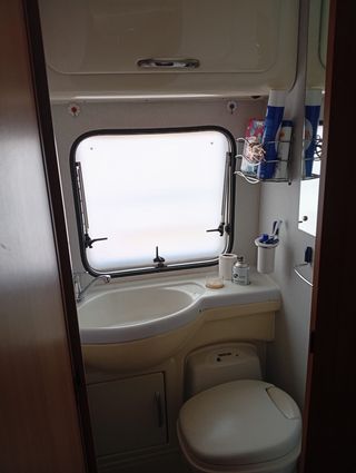 Cortina ducha autocaravana