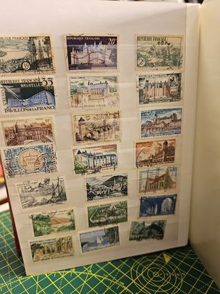Sellos Francia: Álbum con más de 300   DISTINTOS 
