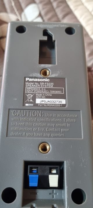 5 altavoces Panasonic