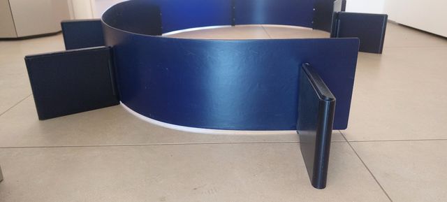 Kartell Bookworm, 7 Reggilibri, Blu