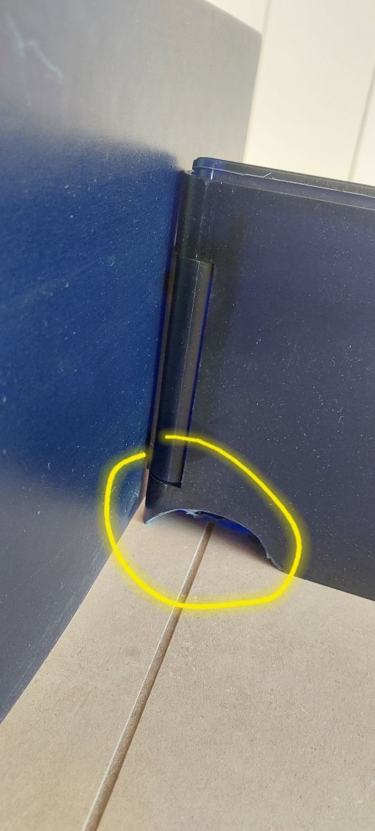 Kartell Bookworm, 7 Reggilibri, Blu