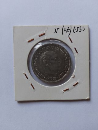 Moneda 25 Ptas España 1957 *74* SC